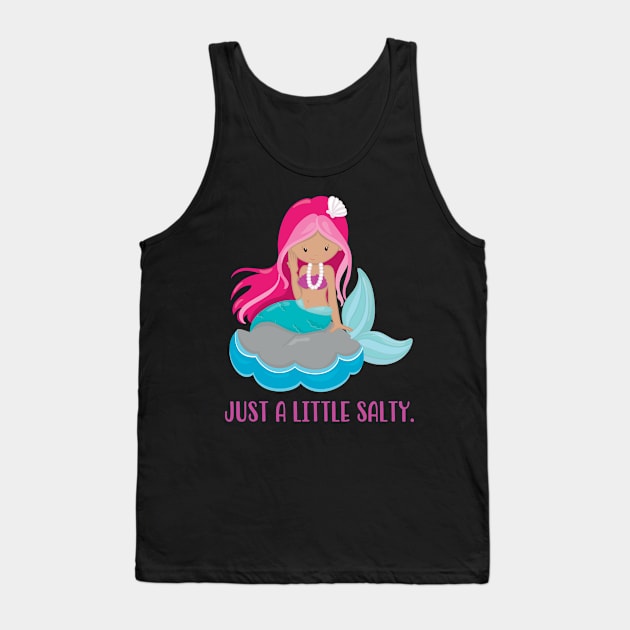 Just a Little Salty Tank Top by GeeksCraftitBetter